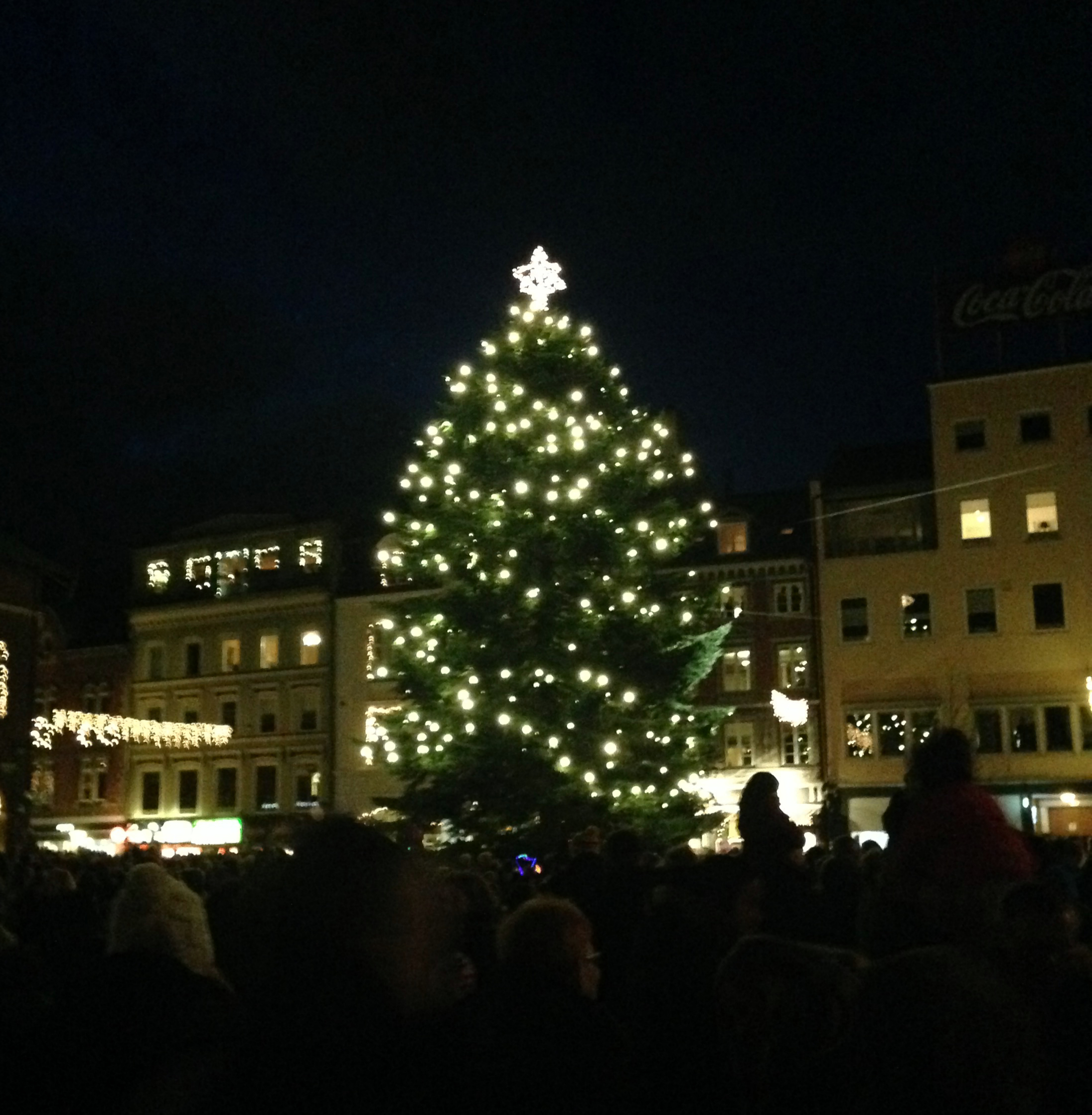 juletræ tændes | Odense