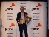 Sidste års vinder på Fyn: Mads Pedersen fra Alfred Pedersen & Søn. Foto: PwC Danmark