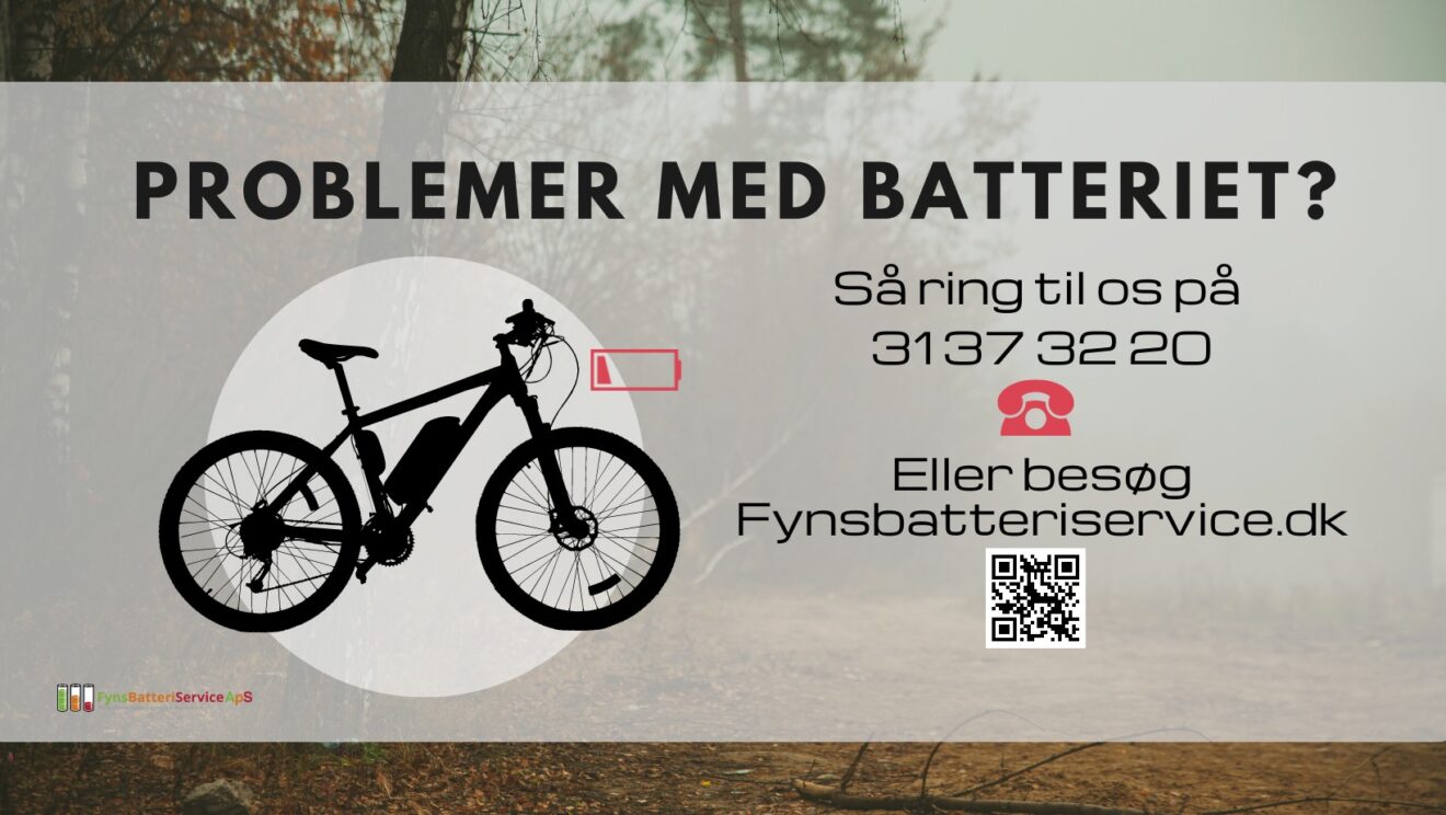 Din el-cykels batteri kan genoplives - få 5% rabat