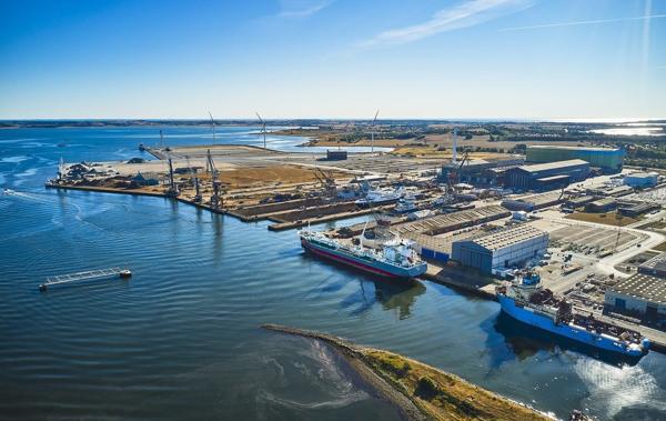 Odense Havn beskæftiger hvad der svarer til 1/3 af alle privatansatte i Kerteminde Kommune