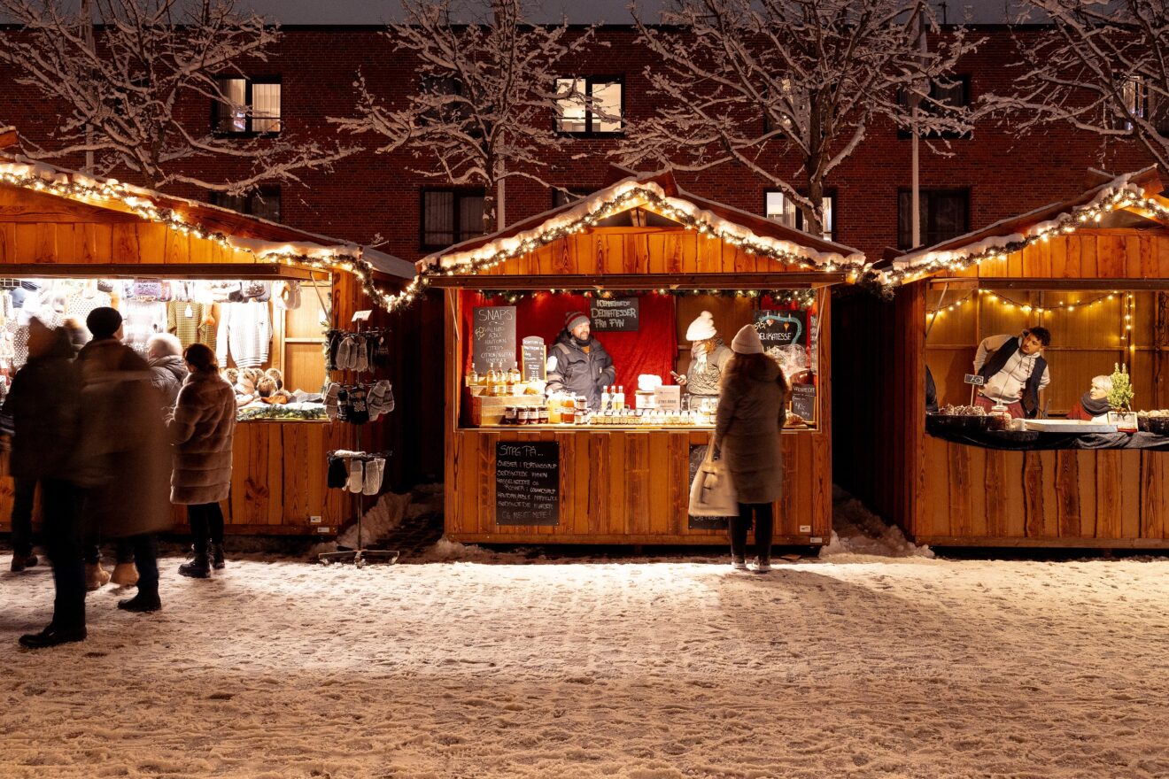 Odenses traditionsrige julemarked blev yderst velbesøgt