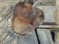 Ln Rye, Untitled 2023, 100x100cm, Oil on Canvas