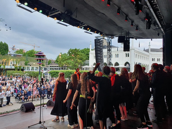 50 gospelsangere fra Odense rammer Tivoli til Danmarks største gospelfestival